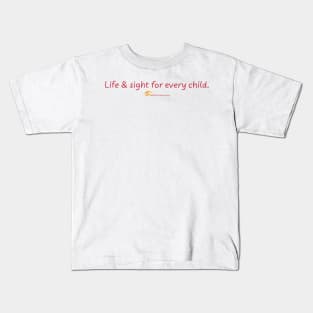 WE C Hope Tagline Kids T-Shirt